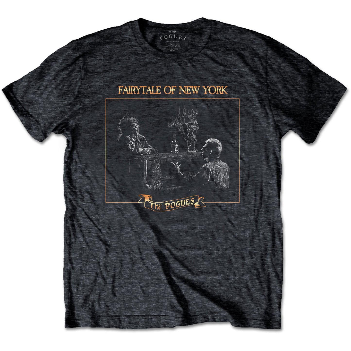The Pogues T-Shirt: Fairytale Piano