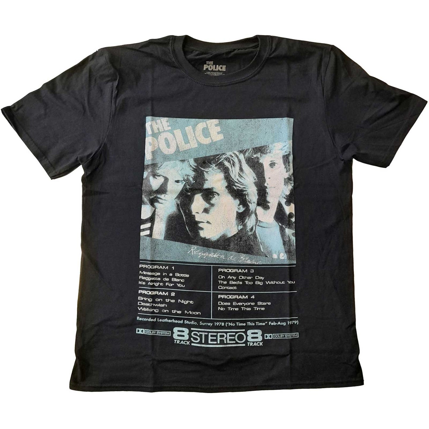 The Police T-Shirt: Reggatta 8 Track