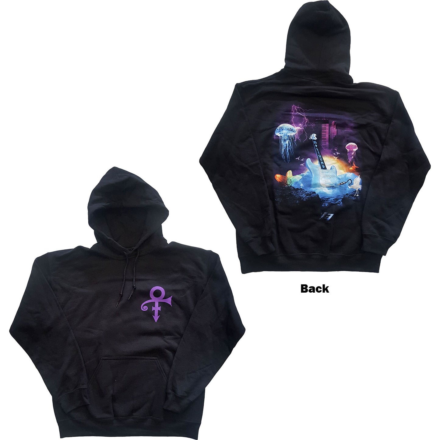 Prince Pullover Hoodie: Lotus Flower