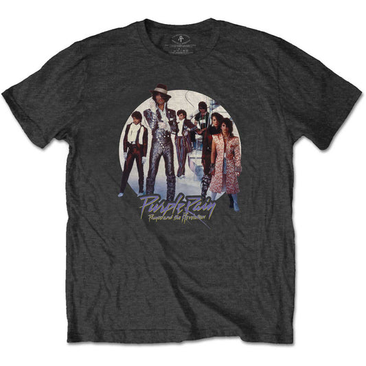 Prince T-Shirt: Purple Rain Circle