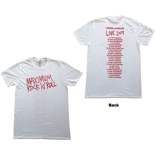 Primal Scream T-Shirt: Maximum RnR