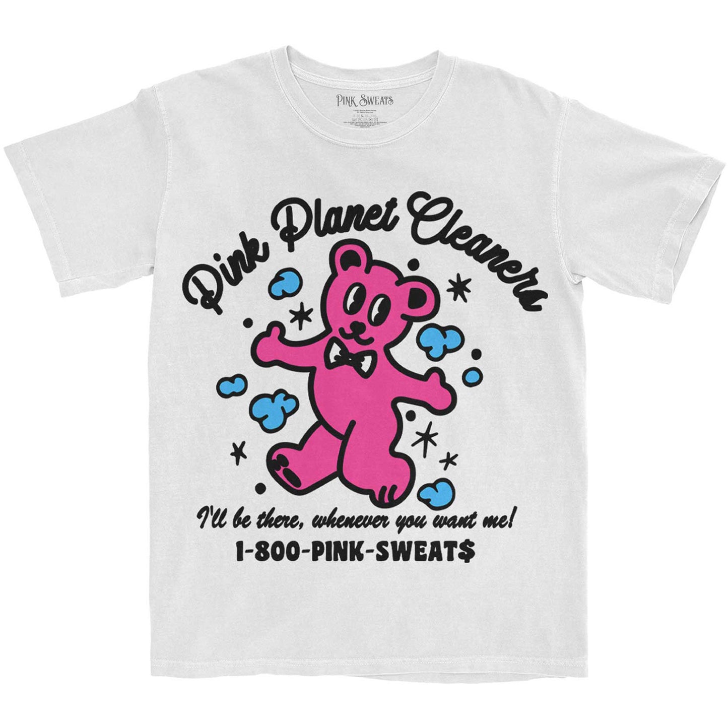 Pink Sweats T-Shirt: Pink Cleaners