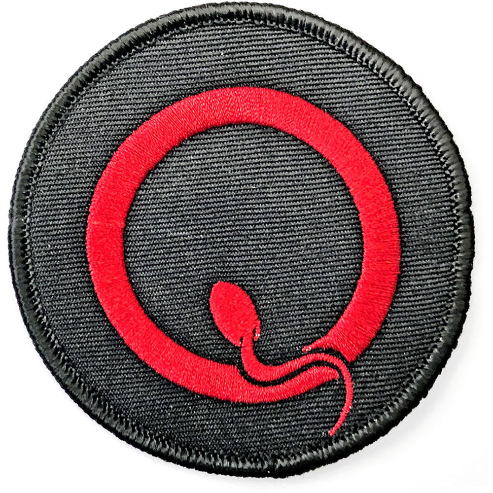 Queens Of The Stone Age Standard Woven Patch: Q Logo