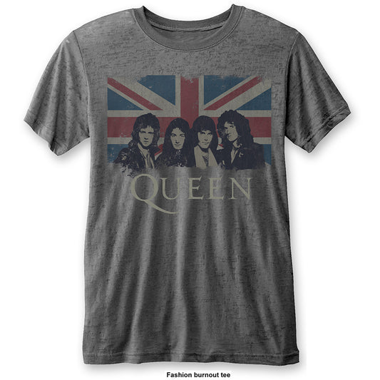 Queen T-Shirt: Vintage Union Jack