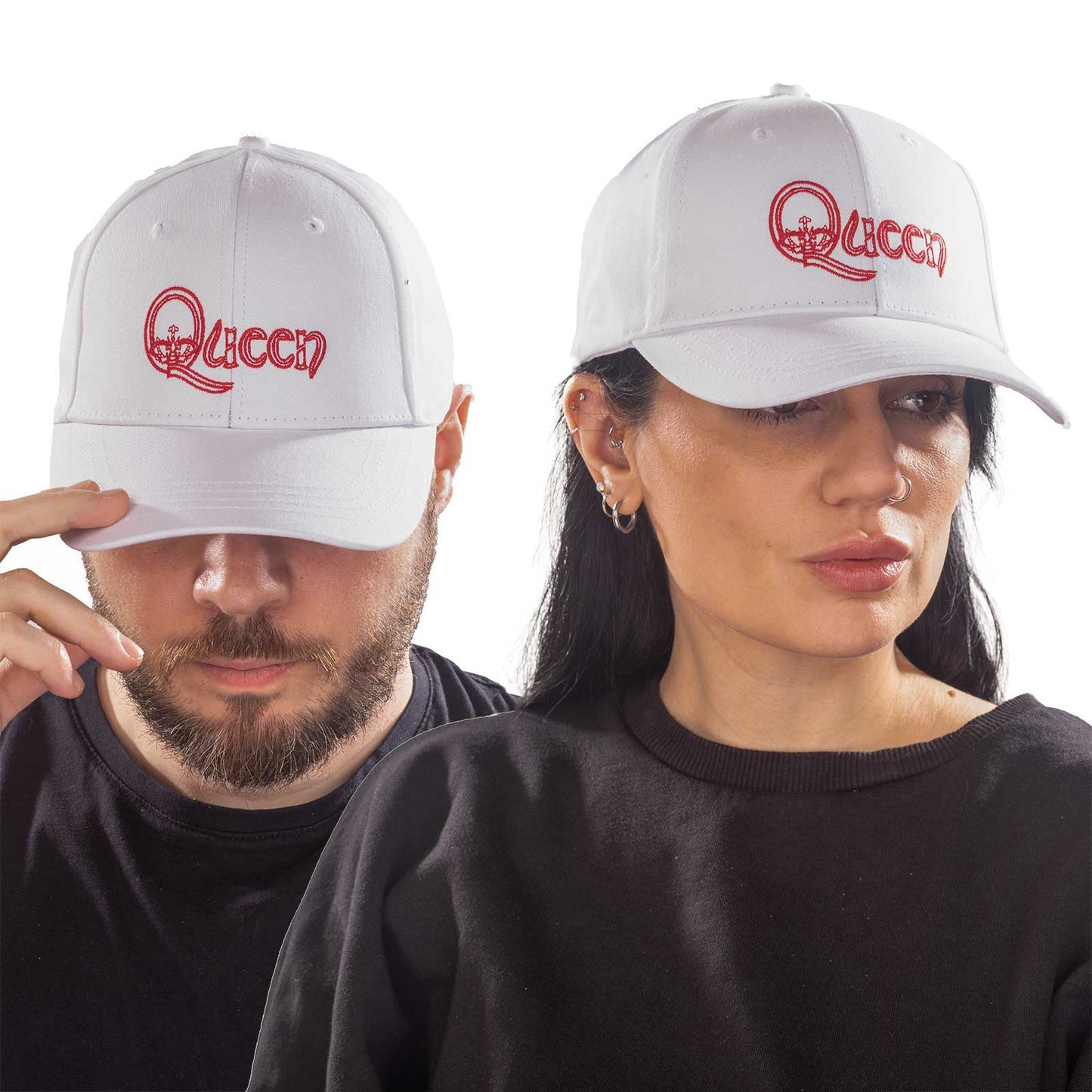 Queen Baseball Cap: Crown In Q Logo