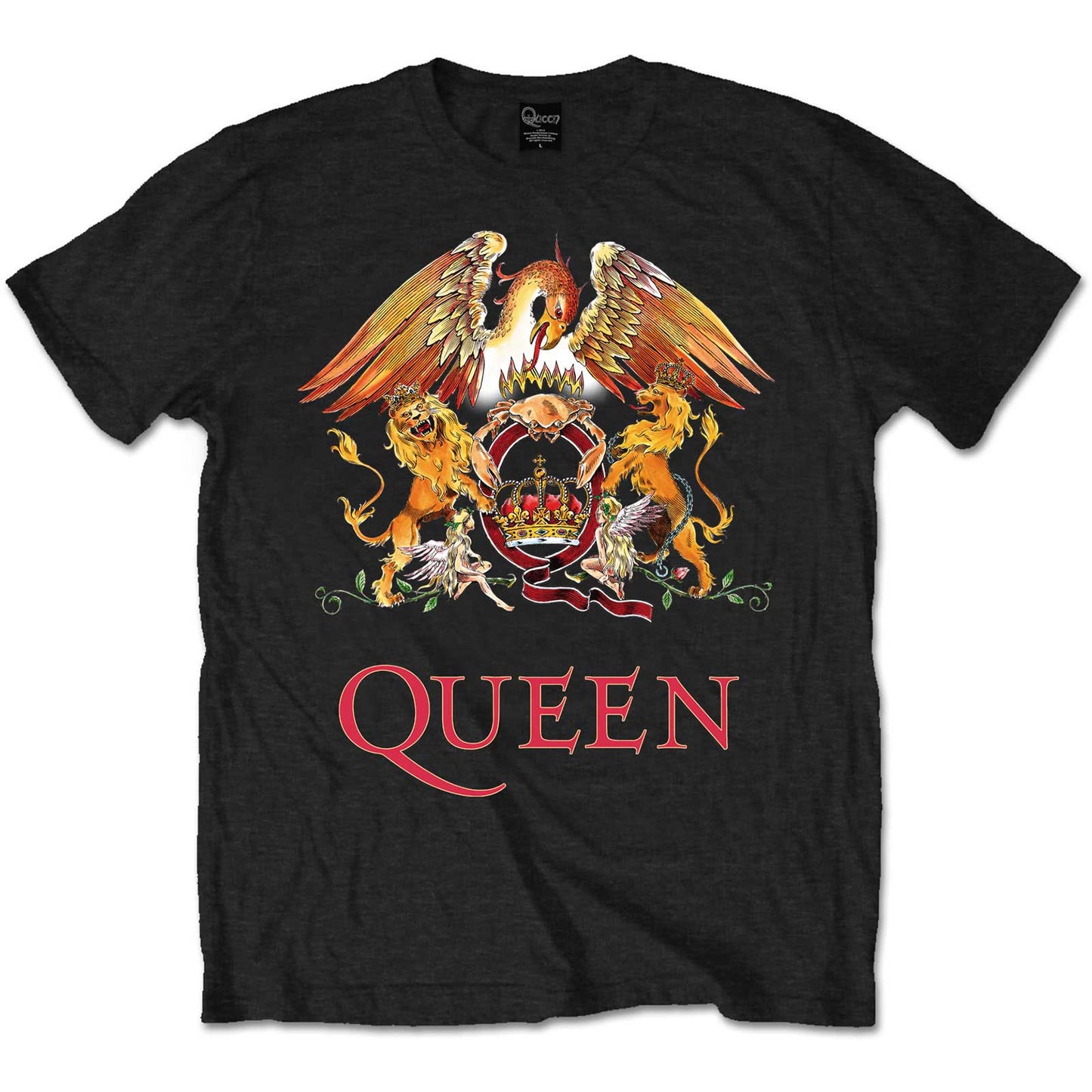 Queen T-Shirt: Classic Crest