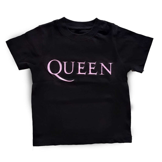 Queen Toddler T-Shirt: Pink Logo