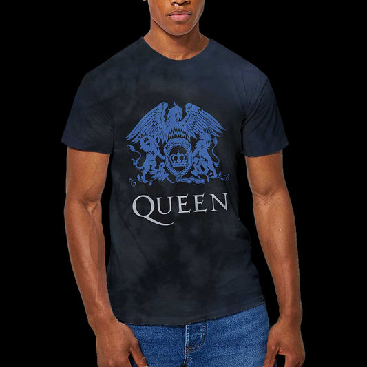 Queen T-Shirt: Blue Crest