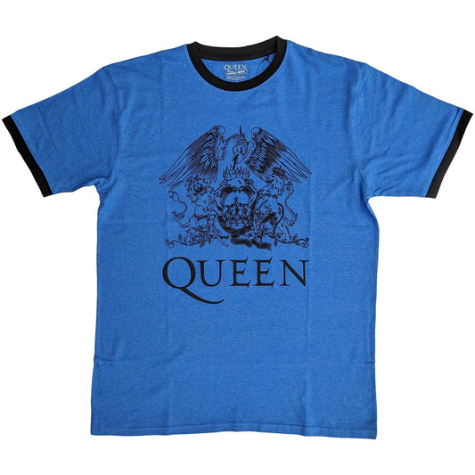 Queen T-Shirt: Crest Logo