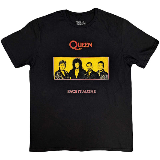 Queen T-Shirt: Face It Alone Panel