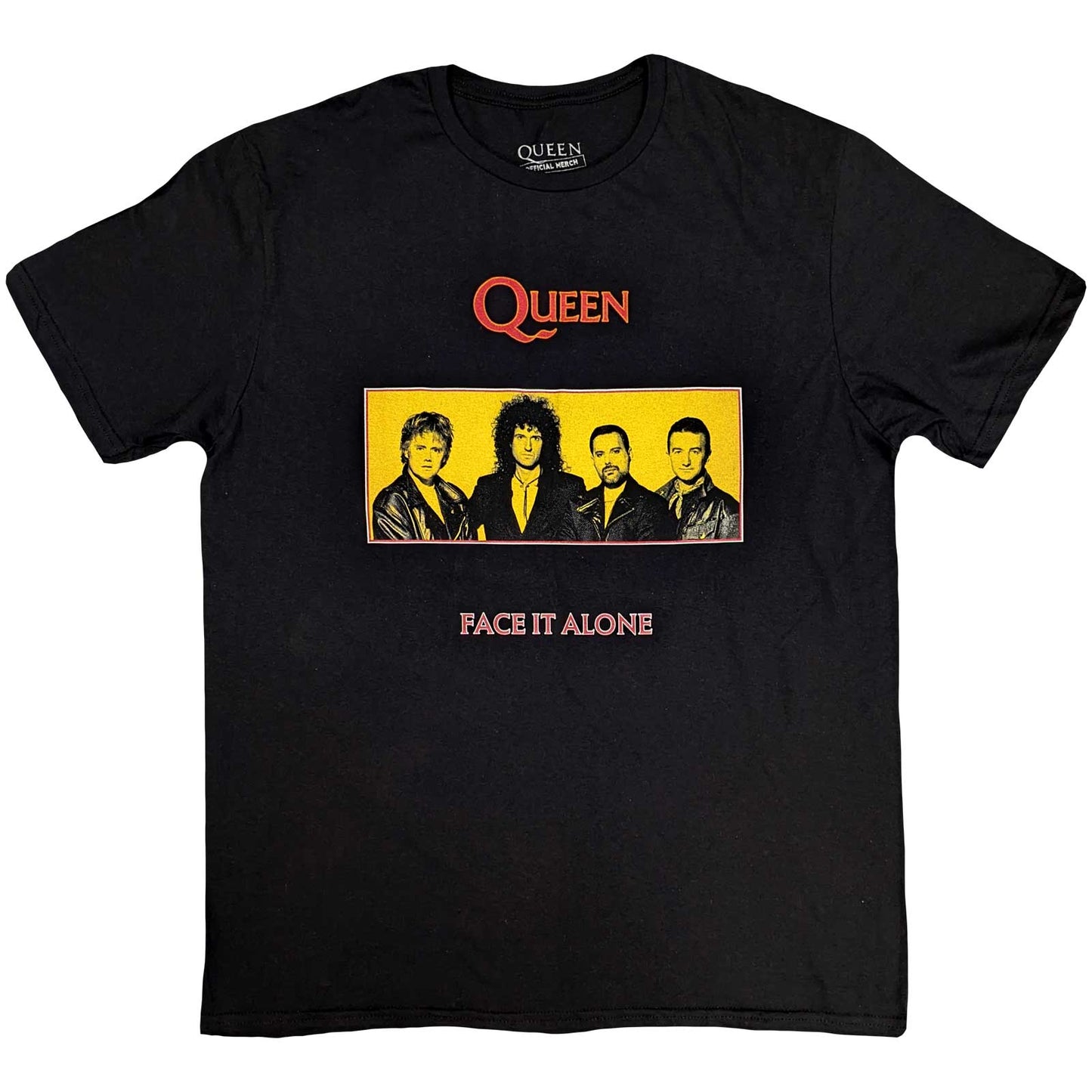Queen T-Shirt: Face It Alone Panel