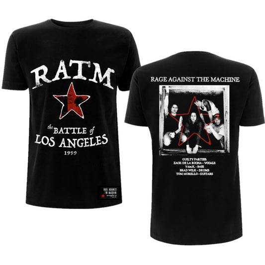 Rage Against The Machine T-Shirt: Battle Star