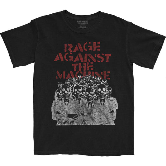Rage Against The Machine T-Shirt: Crowd Masks