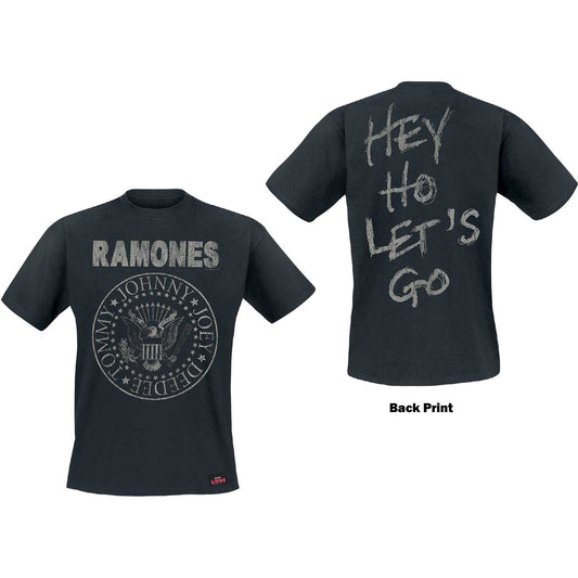 Ramones T-Shirt: Seal Hey Ho