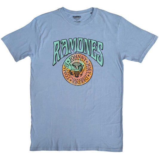 Ramones T-Shirt: Crest Psych