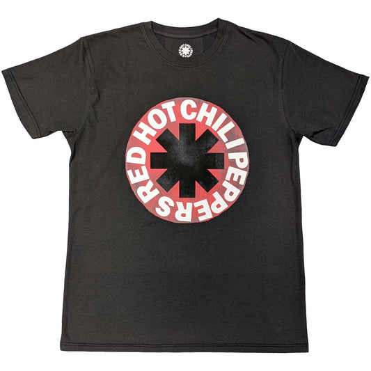 Red Hot Chili Peppers T-Shirt: Red Circle Asterisk