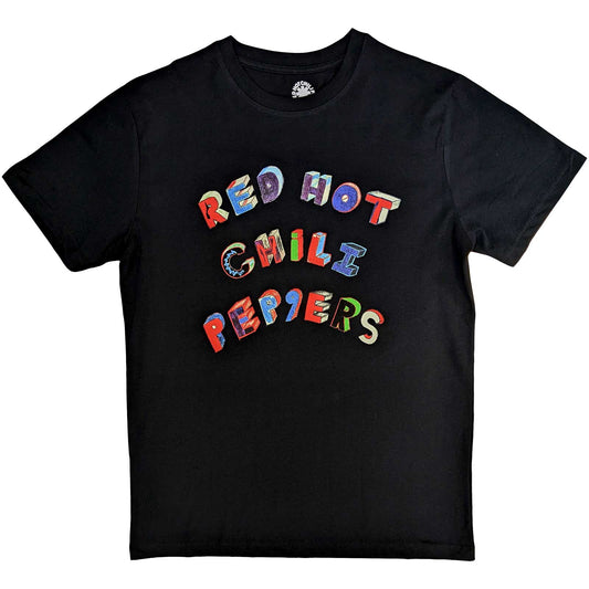 Red Hot Chili Peppers T-Shirt: Colourful Letters