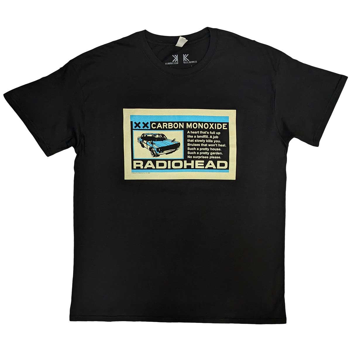 Radiohead T-Shirt: Carbon Patch