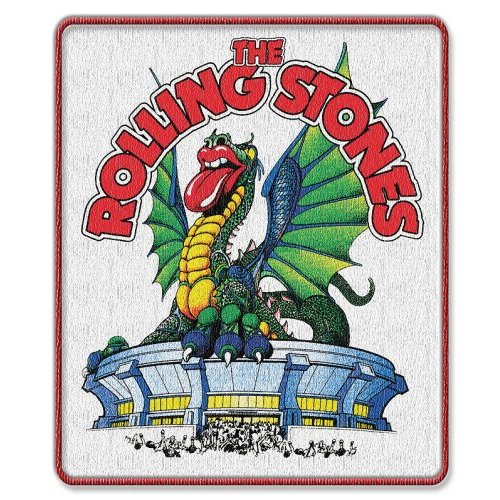 The Rolling Stones Standard Woven Patch: Dragon