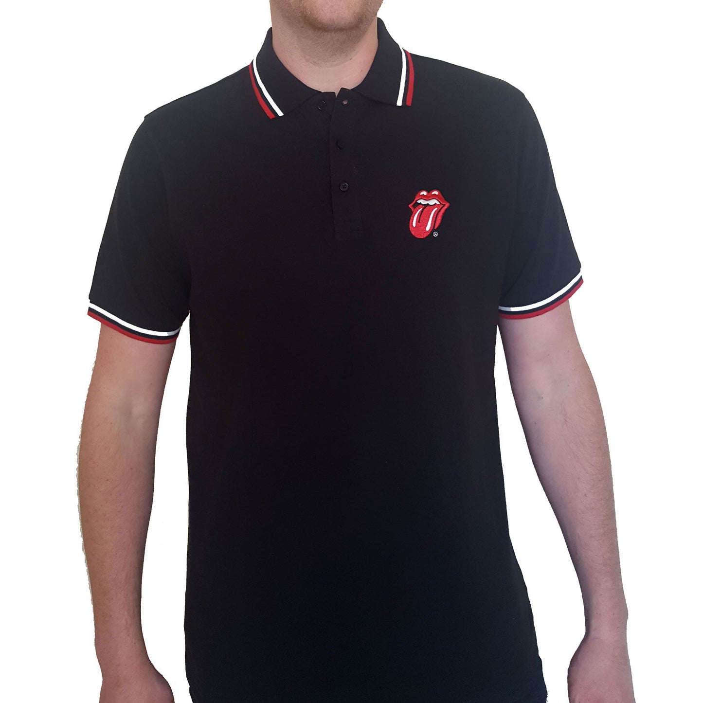 The Rolling Stones Polo Shirt: Classic Tongue