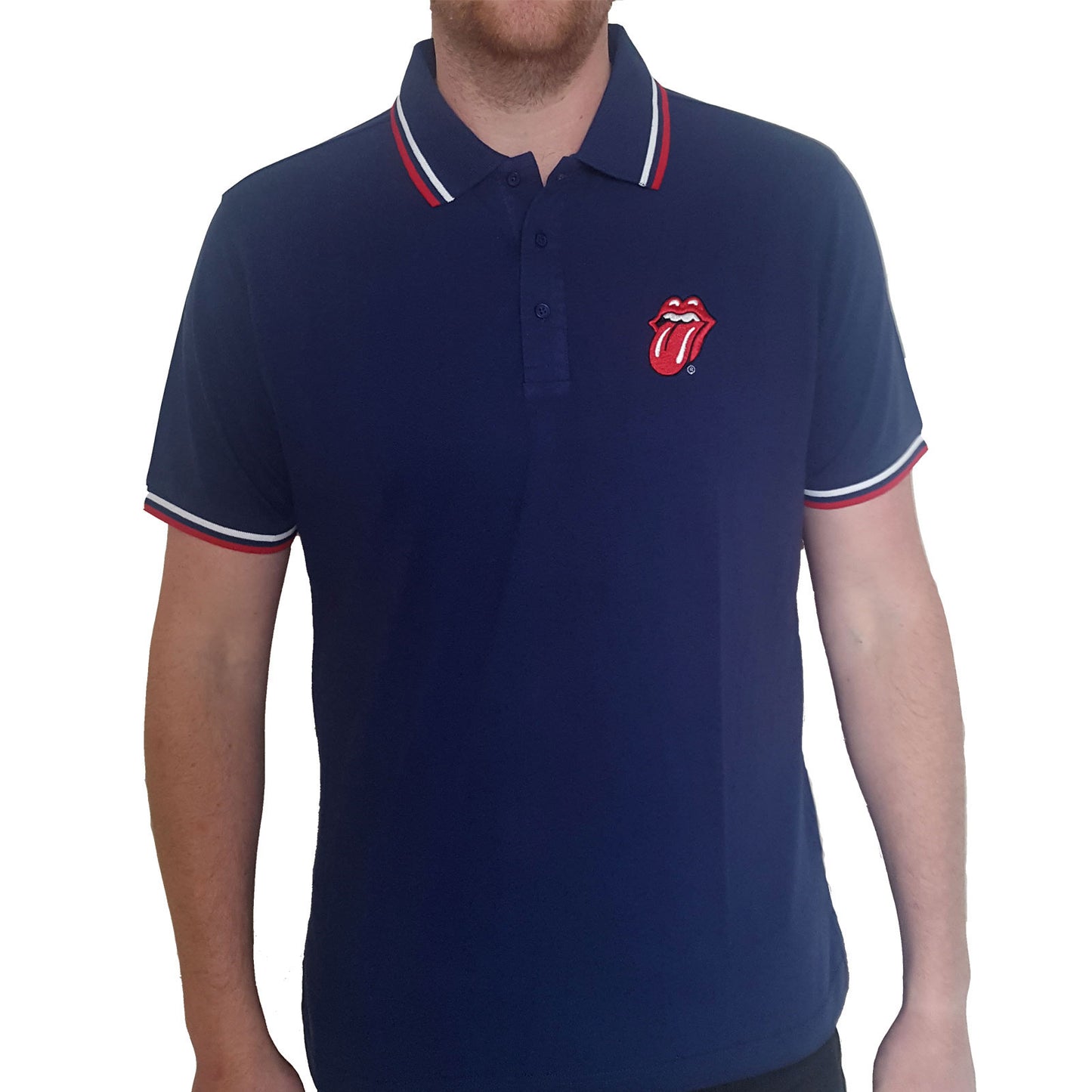 The Rolling Stones Polo Shirt: Classic Tongue