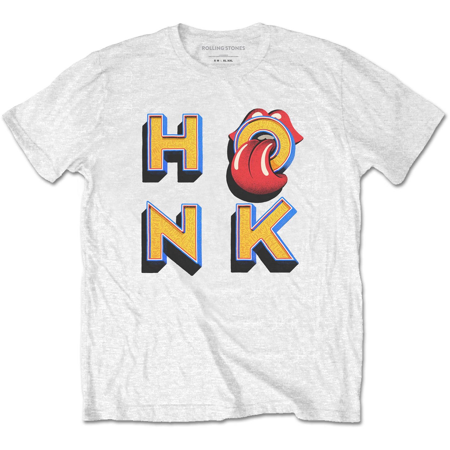 The Rolling Stones T-Shirt: Honk Letters