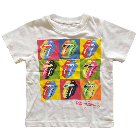 The Rolling Stones Toddler T-Shirt: Two-Tone Tongues