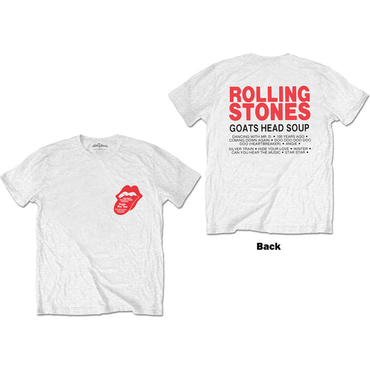 The Rolling Stones T-Shirt: Goat Head Soup Tracklist