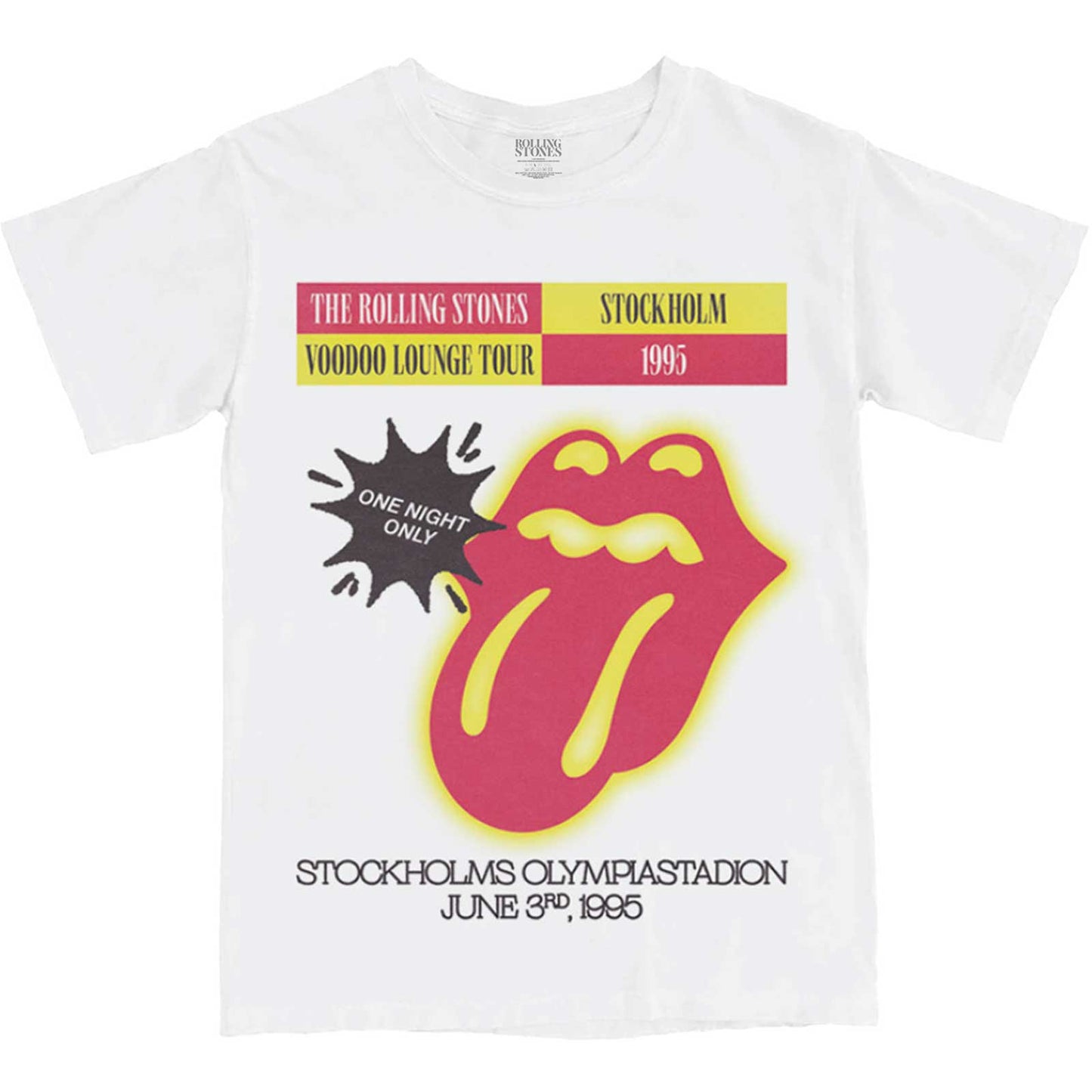 The Rolling Stones T-Shirt: Stockholm '95