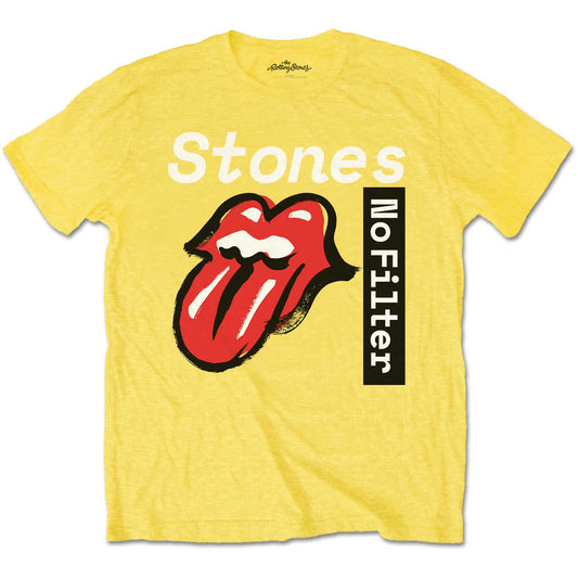 The Rolling Stones T-Shirt: No Filter Text