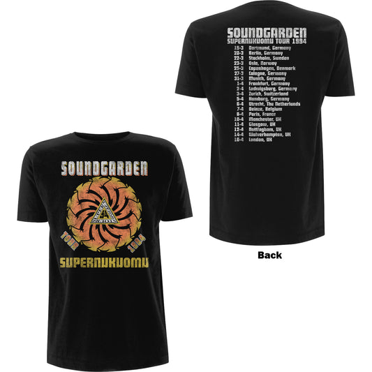 Soundgarden T-Shirt: Superunknown Tour '94