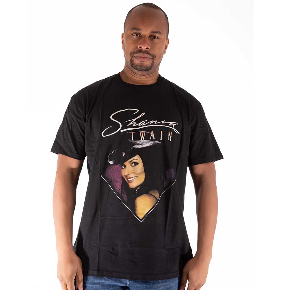 Shania Twain T-Shirt: Purple Photo