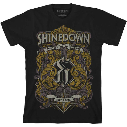 Shinedown T-Shirt: Ornamental Scissors