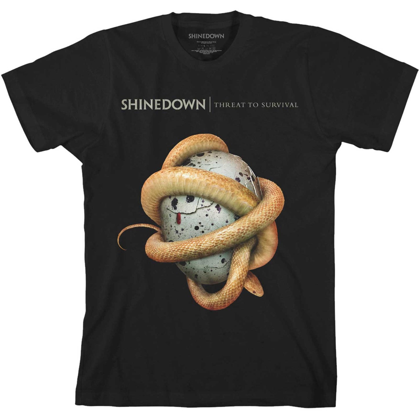 Shinedown T-Shirt: Clean Threat