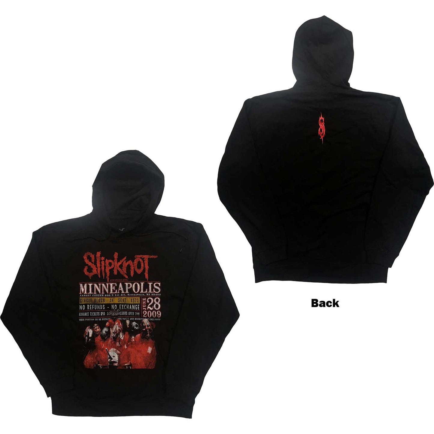 Slipknot Pullover Hoodie: Minneapolis '09