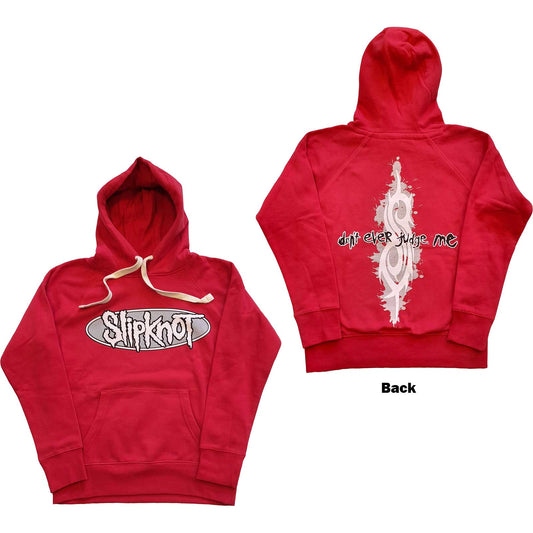 Slipknot Pullover Hoodie: Don't Ever Judge Me
