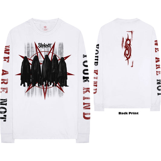 Slipknot Long Sleeve T-Shirt: Shrouded Group