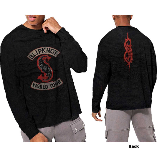 Slipknot Long Sleeve T-Shirt: Patched Up