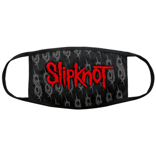 Slipknot Face Mask: Red Logo & Sigils
