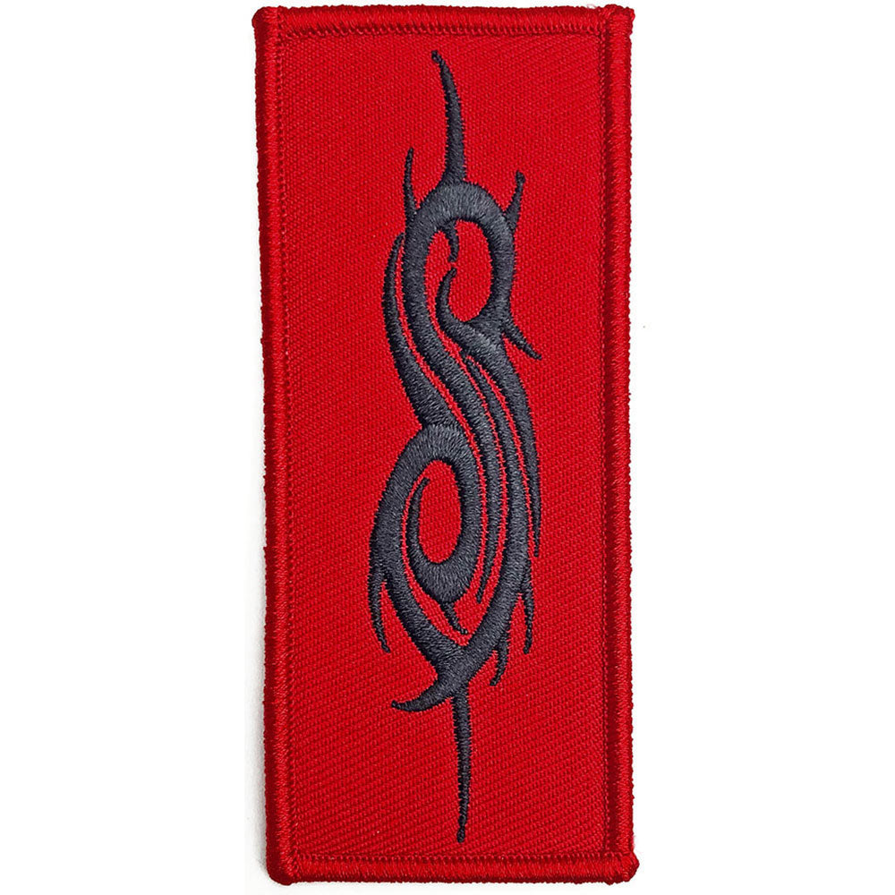 Slipknot Standard Woven Patch: Black Tribal Sigil