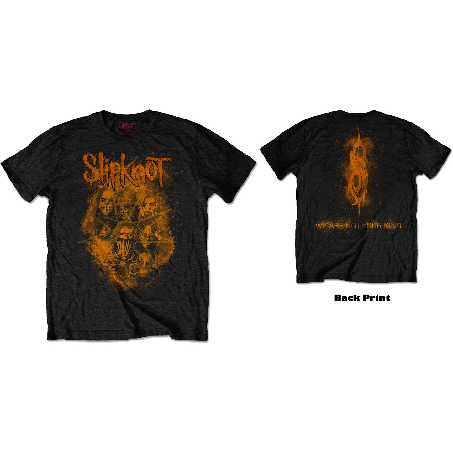 Slipknot T-Shirt: WANYK Orange
