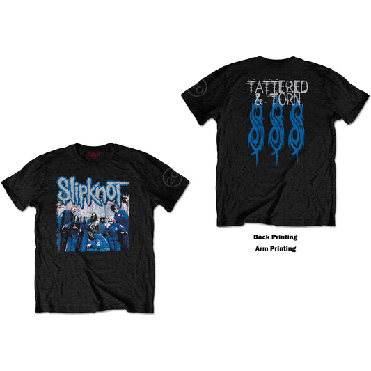 Slipknot T-Shirt: 20th Anniversary Tattered & Torn