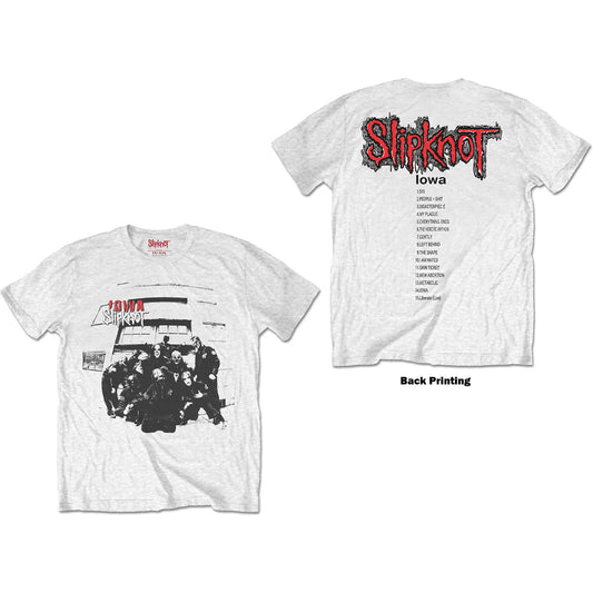 Slipknot T-Shirt: Iowa Track List