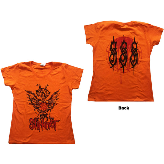 Slipknot Ladies T-Shirt: Winged Devil
