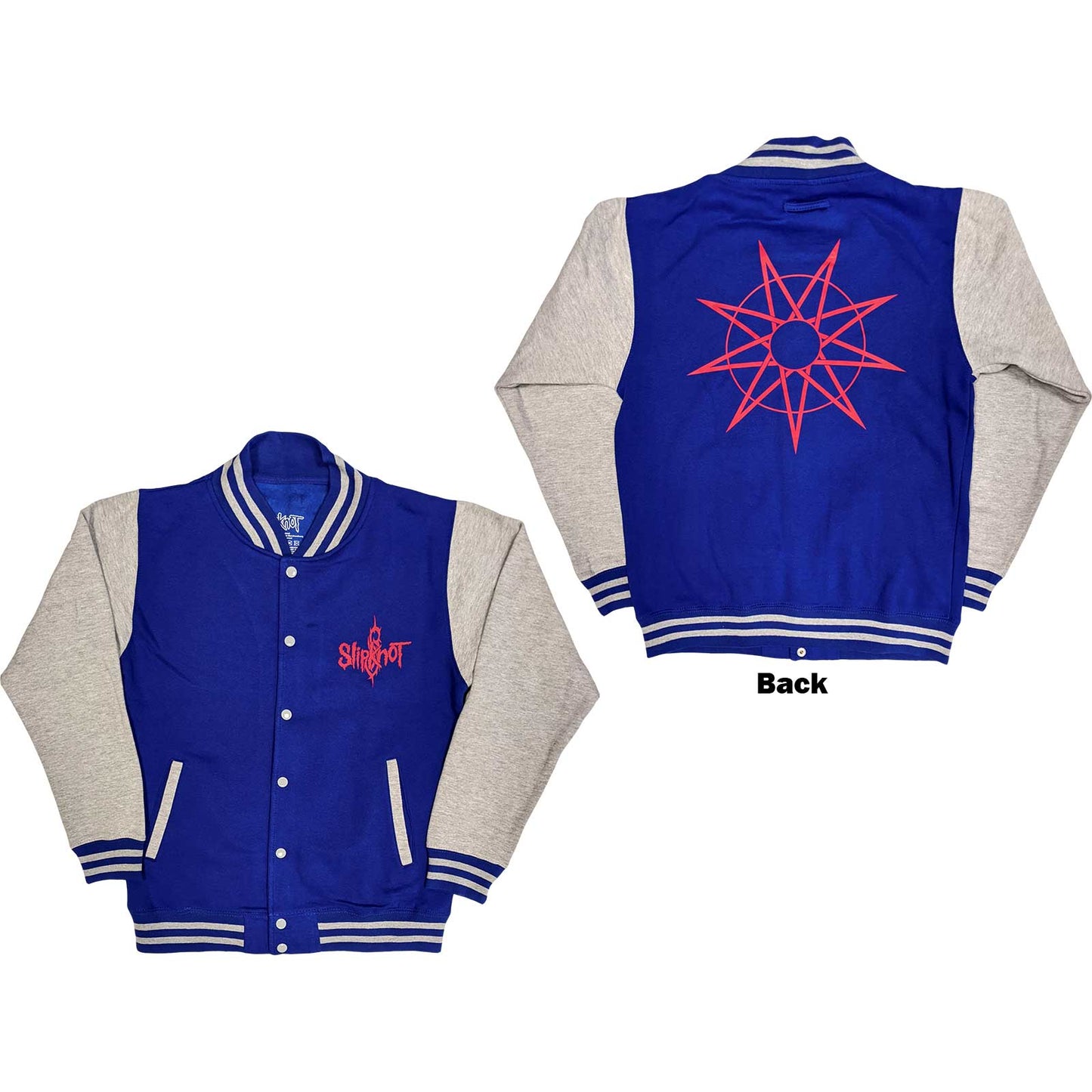 Slipknot Varsity Jacket: 9 Point Star