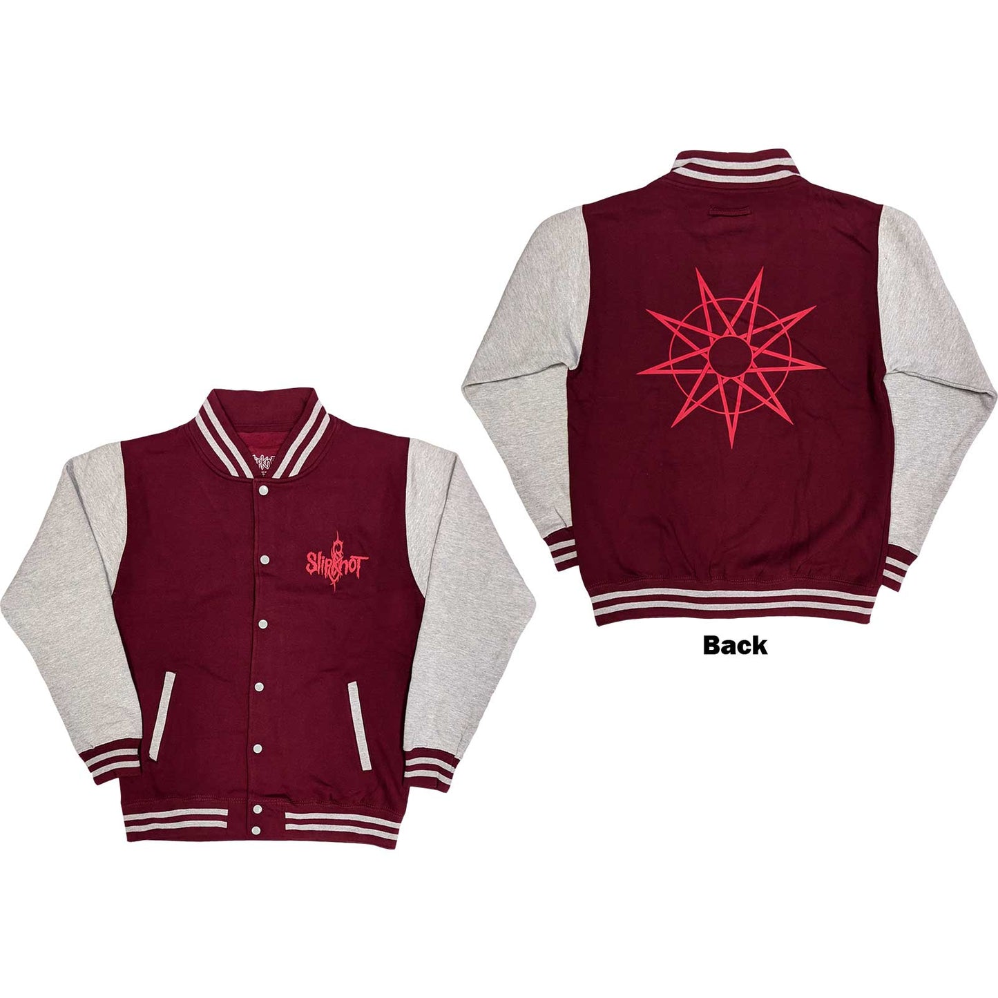 Slipknot Varsity Jacket: 9 Point Star