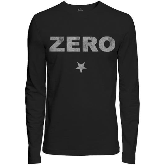 The Smashing Pumpkins Long Sleeve T-Shirt: Zero Distressed