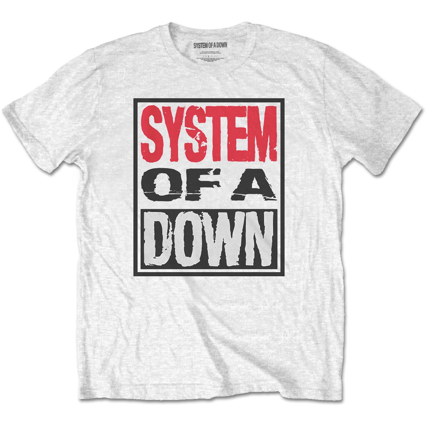 System Of A Down T-Shirt: Triple Stack Box