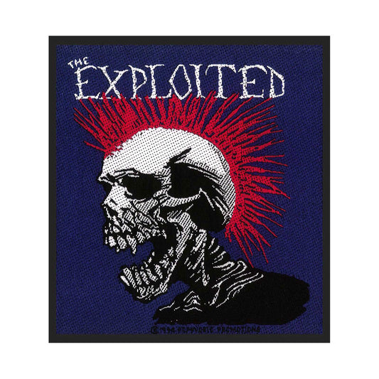 The Exploited Standard Woven Patch: Mohican