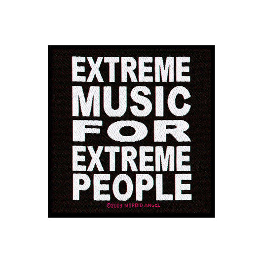 Morbid Angel Standard Woven Patch: Extreme Music